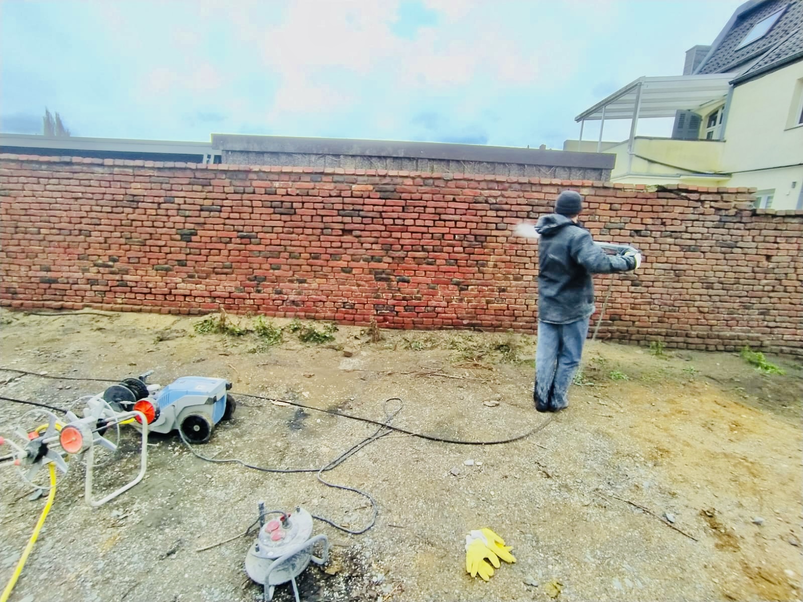 Strahlarbeiten von Sapsiz Bau